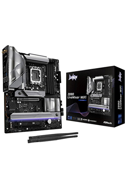 ASROCK Z890 LiveMixer WiFi, Intel Z890, Socket 1851, ATX