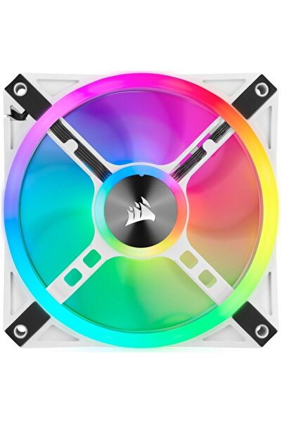 Corsair iCUE QL120 RGB Alb, 120mm