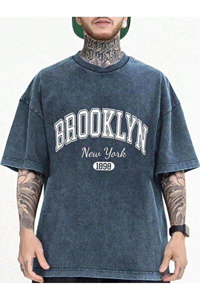 ZEMLİYA Vintage Washed Oversize T-Shirt