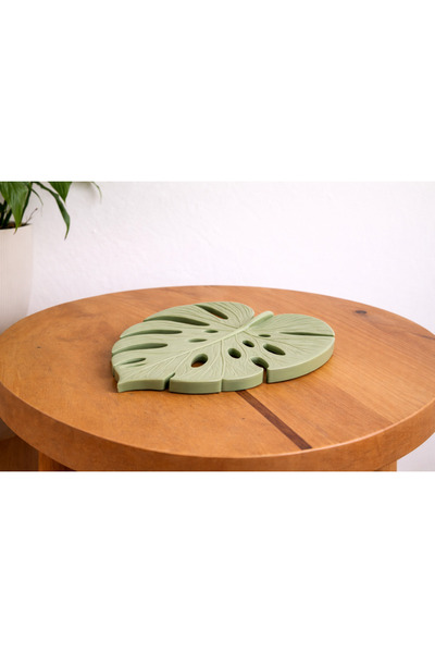 Monstera Leaf Anahtar ve Takı İçin Dekoratif Tepsi