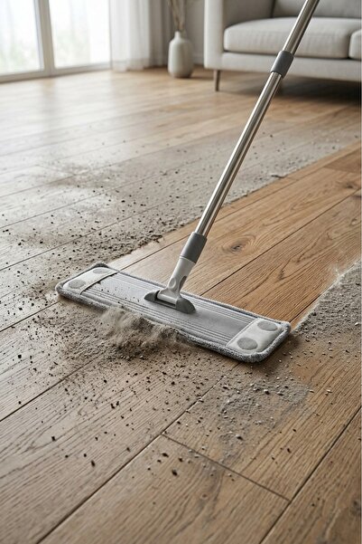 wiesmann Multi Mop Set 45 cm Genişlik Temizlik Mopu Her Bez İle Uyumlu Mop Hızlı Kolay Temizlik