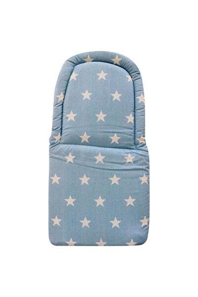 bebegen Μπλε μαξιλάρι παιδικής καρέκλας με σχέδιο αστεριών για αγοράκι