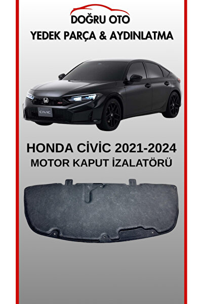 DOĞRU TİCARET AUTO PARTS Honda Civic Motor Kaput Altı Koruma Izalatör Izolatö...