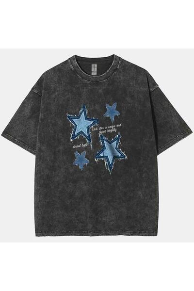 ZEMLİYA Vintage Washed Oversize T-Shirt