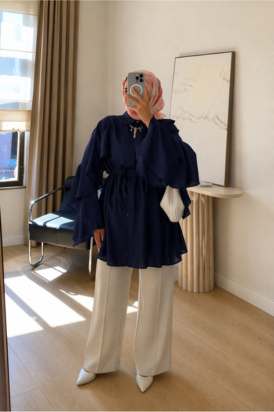 unika boutique Women's Front Tie Kimono