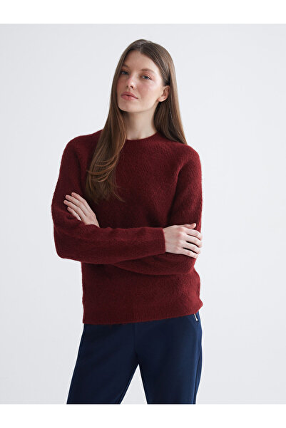 LC Waikiki Crew Neck Self-Patterned Women's Knitwear Sweater