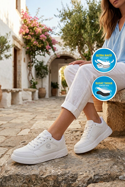 WALKWAY White Unisex Sports Shoes Bst-2081 g