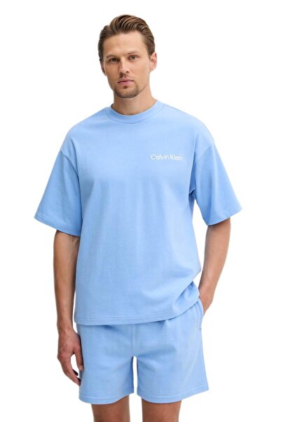 Calvin Klein Erkek Kısa Kollu Şortlu Pijama Takımı LV00NM2949