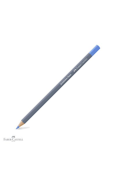 Faber Castell Creion colorat acuarelabil Faber-Castell Goldfaber Aqua, albast...