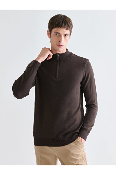 LC Waikiki Turtleneck Wool Blend Men's Knit Sweater