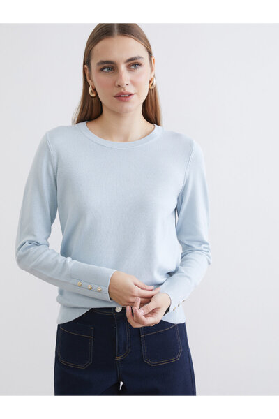 LC Waikiki Women's Crew Neck Knit Sweater