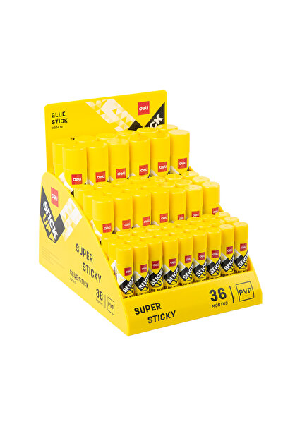 Deli Κόλλα σε στικ - Συσκευασία 60 τεμαχίων για Γραφείο και Σχολείο