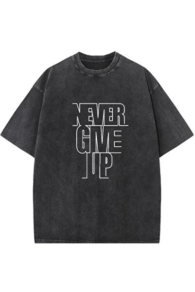 ZEMLİYA Vintage Washed Oversize T-Shirt
