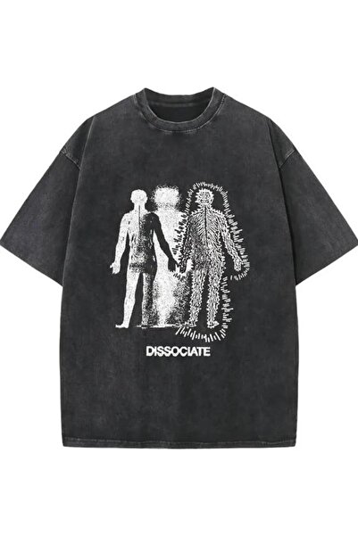 ZEMLİYA Vintage Washed Oversize T-Shirt