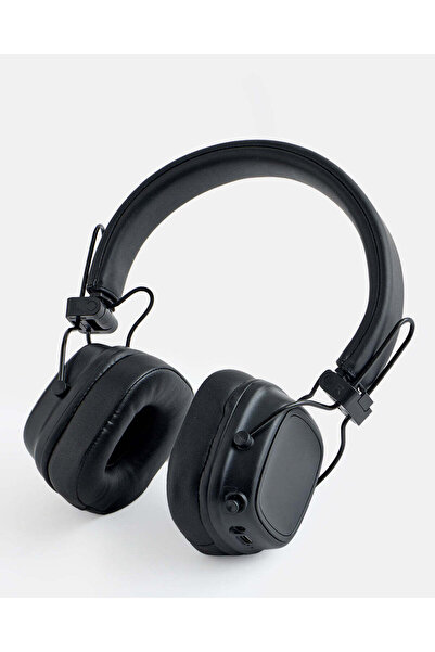 REDTAG Black Wireless Bluetooth Over-Ear Headset