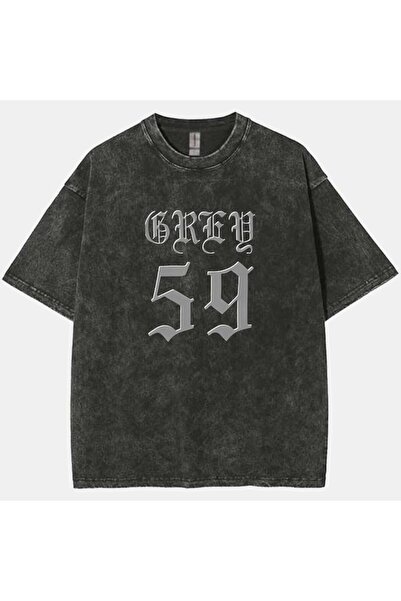ZEMLİYA Vintage Washed Oversize T-Shirt