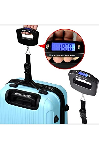 Senin Dükkanın Yanında Taşı 50kg Pratik Hassas Pazarcı&bavul Terazisi