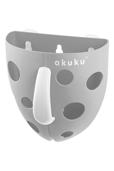 Akuku Cutie de jucării din plastic pentru baie, gri