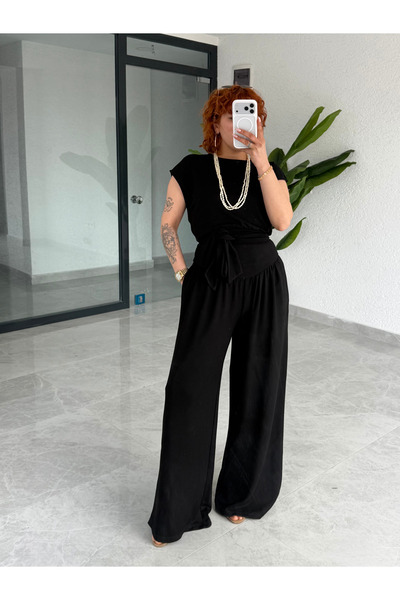 Bak'ap Premium Belted Modal Design 2-Piece Set