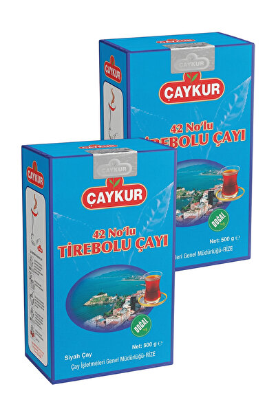 Çaykur شاي تيربيلو رقم 42 500 جرام. العبوة المزدوجة