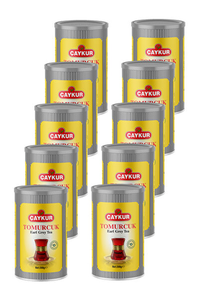 Çaykur Tomurcuk Kokulu Earl Grey Dökme Çay 200 gr. Onlu Paket