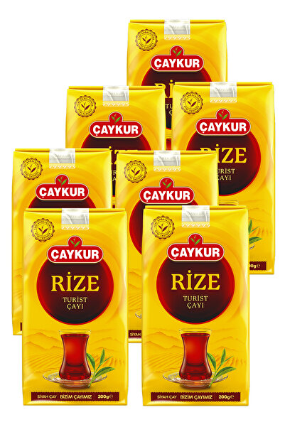Çaykur Rize Tourist Tea in Bulk 200 Gr. Seven Pack
