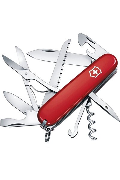 Victorinox Χάντσμαν 1.3713, 15 λειτουργίες, λαβή ABS, κόκκινο