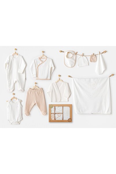 andywawa مجموعة عضوية معتمدة من GOTS مكونة من 10 قطع للجنسين باللون الإكرو