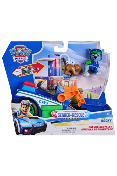 Spin Master Games Vehicul Paw Patrol Spin Master - Rocky Search & Rescue cu f...