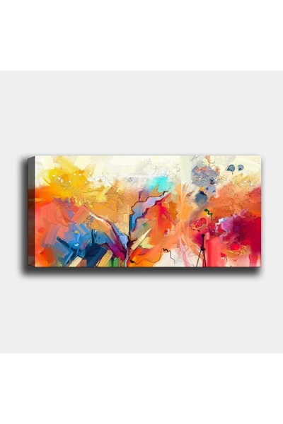 OEM Pictură decorativă Re-Bloom, pânză/lemn, multicolor, 50 x 120 cm