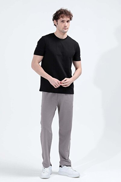 JB John Borners Men's Adjustable Waist Zippered Pocket Sweatpants Ash - 26m 3179
