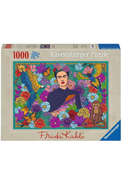 RAVENSBURGER Puzzle - Frida Kahlo's Paradise: Parrots, Monkeys 1000 pieces