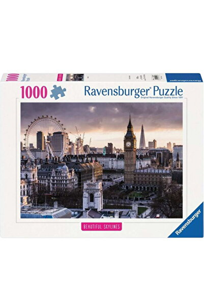 RAVENSBURGER Puzzle Frumoase Siluete Urbane - Londra (1000 piese)