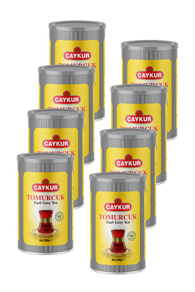 Çaykur Tomurcuk Scented Earl Grey Bulk Tea 200 Gr. Pack of Eight