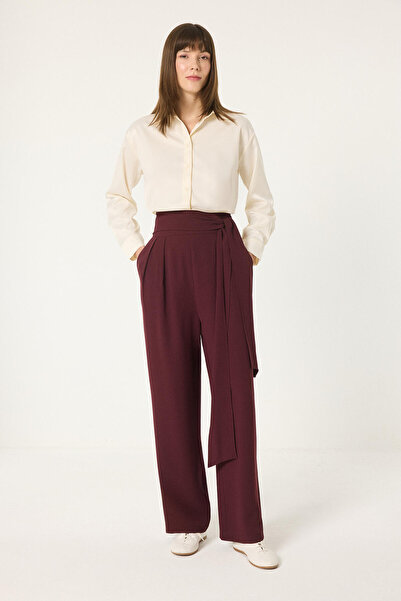 Touché Privé Pants with Belt Detail