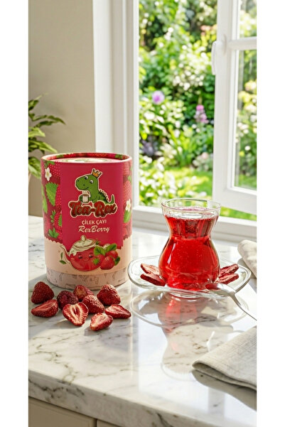 TEA REX 200 Gr Rex Berry Doğal Çilek Çayı