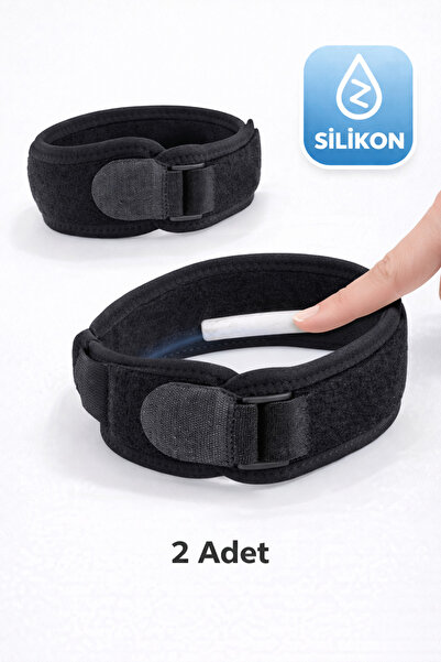 USLUCAN ALIŞVERİŞ Patellar Tendon Bandı Dizlik - (2 ADET) Sporcu Desteği