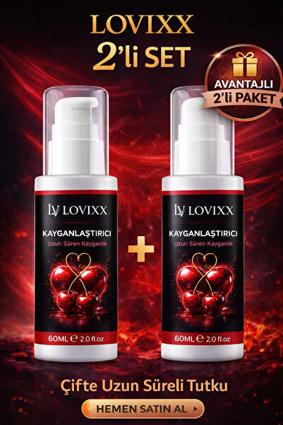 Lovix Uzun Süreli Ka.yganlaştırıcı Jel 60 ml – Su Bazlı, İpeksi Ka.yganlık – ...