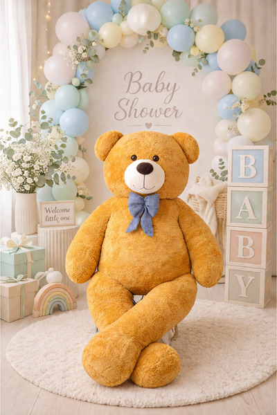 Özgüner Oyuncak 250200 Large Size Plush Bear, Special Gift for Lovers and Dec...