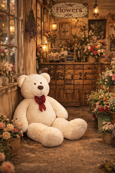 Özgüner Oyuncak 250200 Large Size Plush Bear, Special Gift for Lovers and Dec...