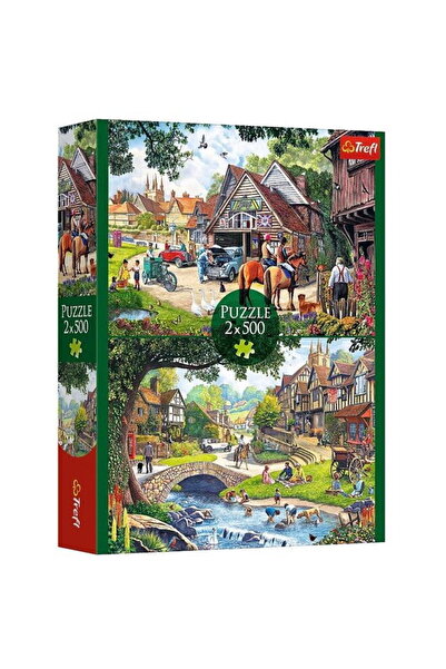 Trefl Puzzle 2x500 pieces viaи›дѓ idilicдѓ
