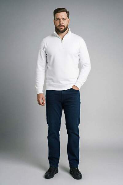 DeFacto بنطلون سيرجيو ريجولار فيت ذو خصر عادي وساق مستقيمة H4564AX26SP