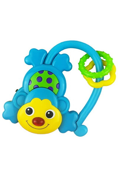 Other Zornăitoare pentru bebeluși cu sunet Baby Mix Maimuță albastră