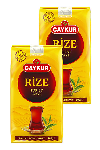 Çaykur Rize Turist Dökme Çay 200 gr. İkili Paket