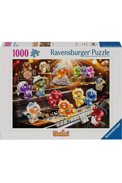 RAVENSBURGER Puzzle Gelini face muzică (1000 piese)
