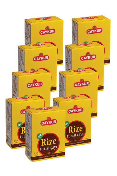 Çaykur Rize Tourist Bulk Tea 100 Gr. Nine-Pack