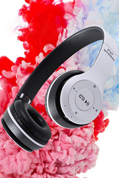 wiks Kulaküstü Bluetooth Kulalık Kablosuz Kulaküstü Bluetooth Kulaklık Kafa Üstü