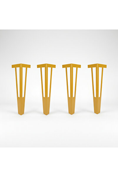 UYART HOME UYART S1 Apex Metal Gold Table Leg - قاعدة طاولة معدنية مزخرفة وعص...