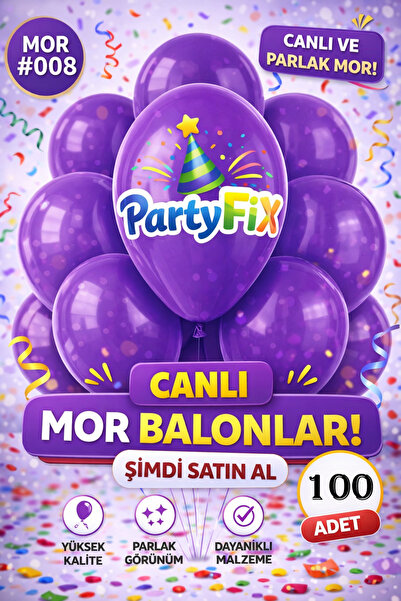 BALON DİYARI 100 قطعة من بالونات اللاتكس الأرجوانية الفاخرة |   بالون تنظيمي ...