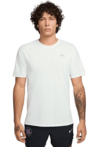 Nike Μπλουζάκι Τρεξίματος Dri-FIT Trail Solar Chase Ανδρικό Προπονητικό Μπλου...